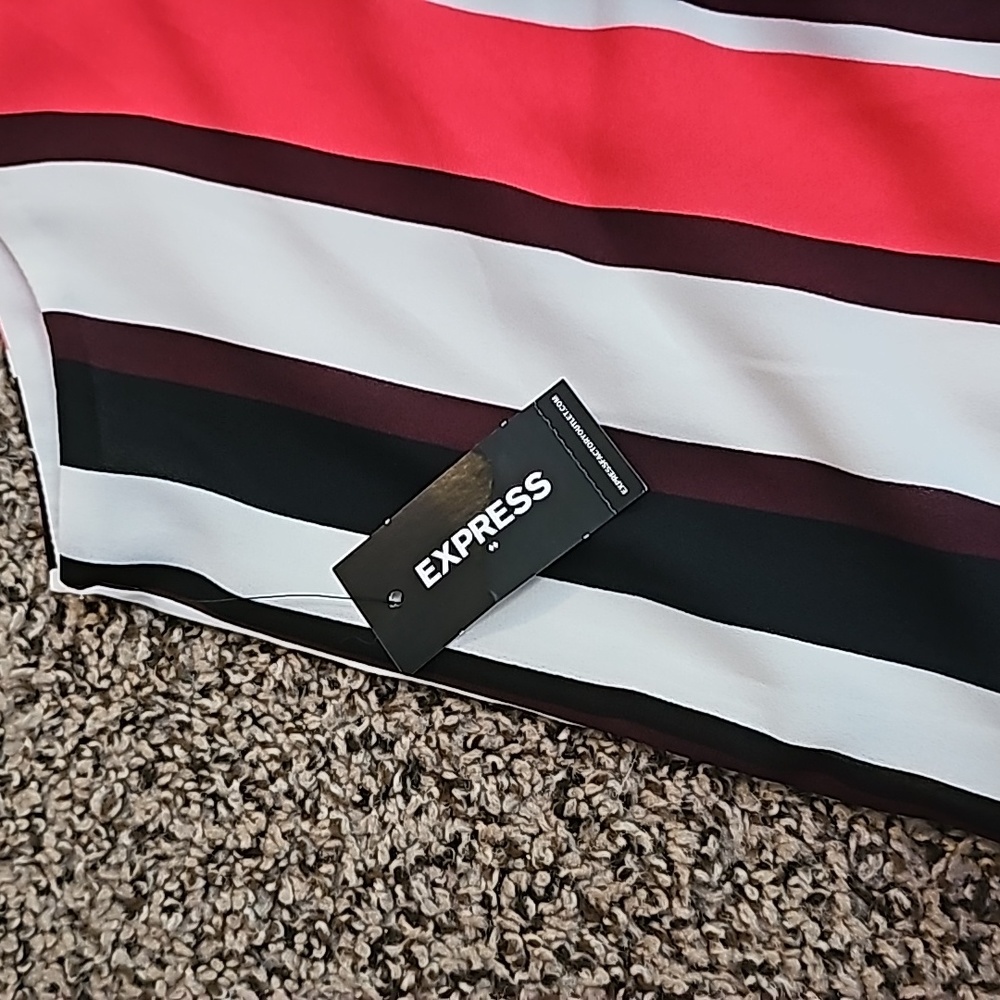 Express Striped Tank Top - Picture 3 of 4
